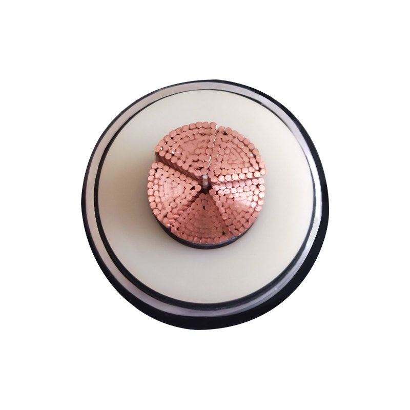 XLPE Insulation Cable Corrugated Alminum Sheath For Rated Voltage Of 38/66kV