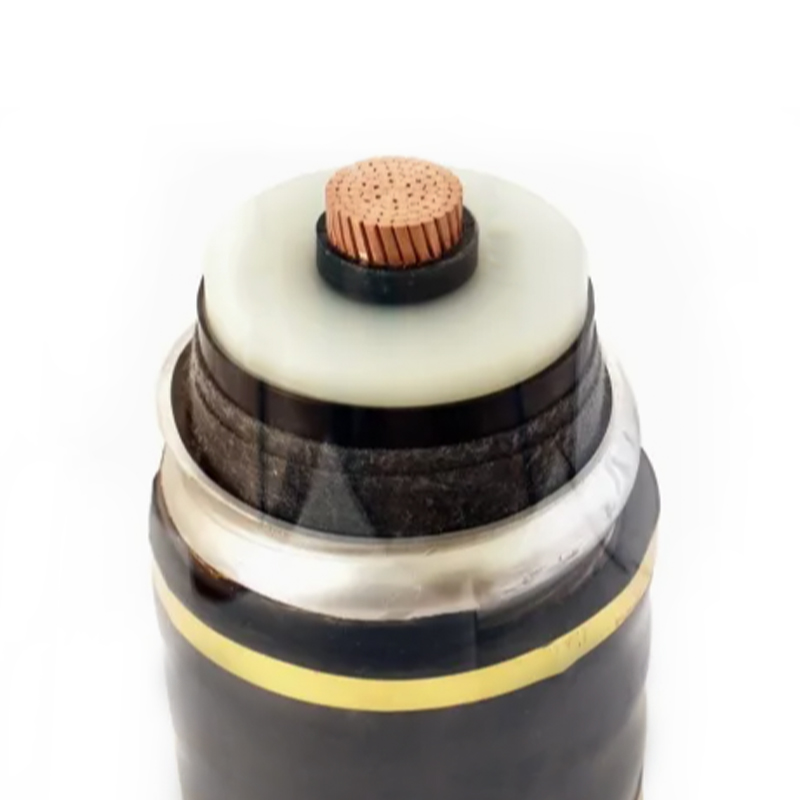 XLPE Insulation Cable Corrugated Alminum Sheath For Rated Voltage Of ...