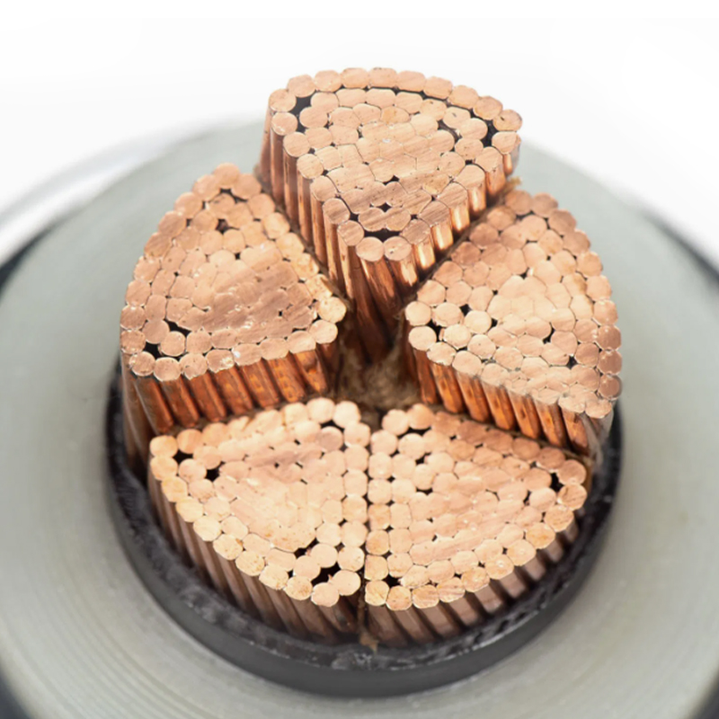 XLPE Insulation Cable Corrugated Alminum Sheath For Rated Voltage Of 290/500kV