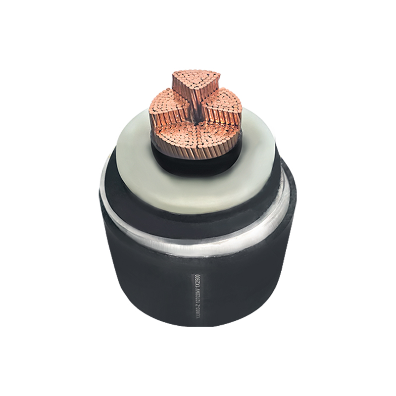 XLPE Insulation Cable Corrugated Alminum Sheath For Rated Voltage Of ...