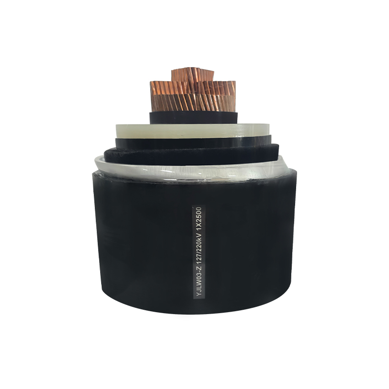 XLPE Insulation Cable Corrugated Alminum Sheath For Rated Voltage Of ...